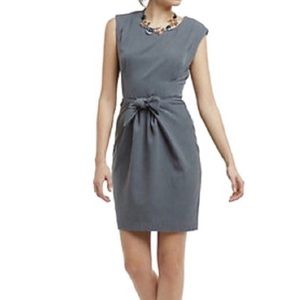 "HD" Anthropologie Silk Knot Dress